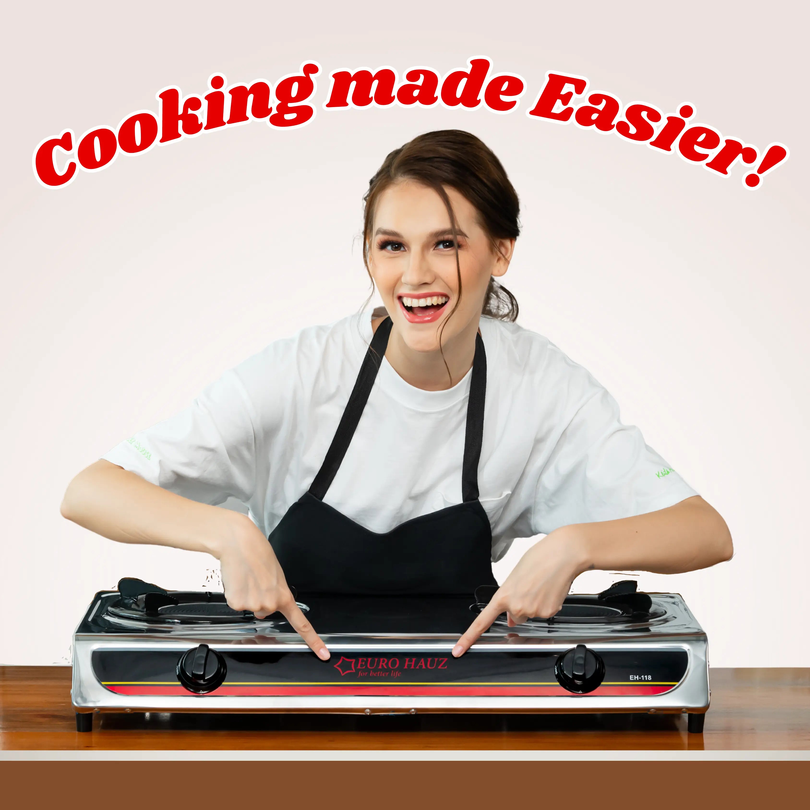 Euro Hauz™ Infrared Gas Stove with FREEBIES