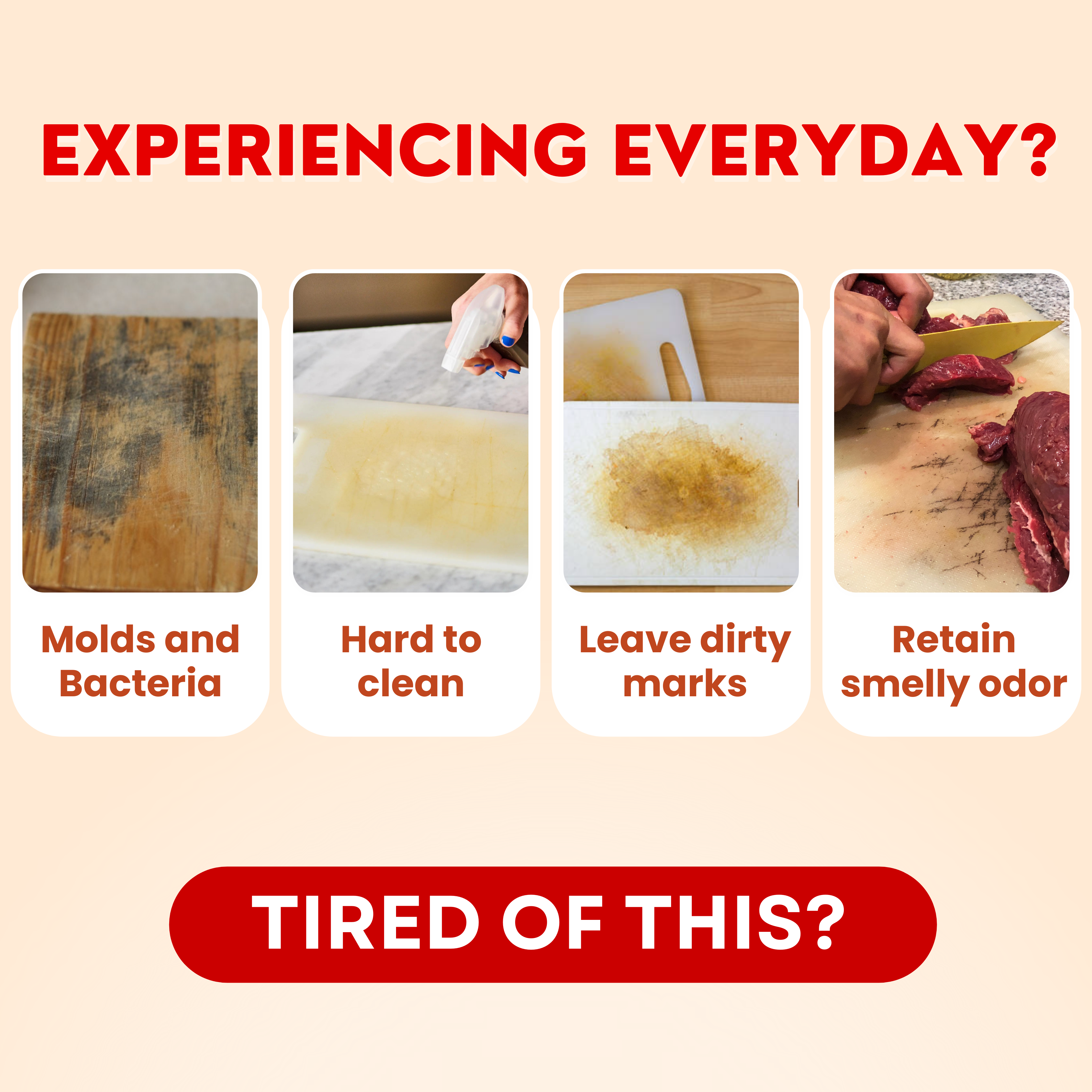 Euro Hauz™ FlexiCut Antibacterial Stainless Steel Chopping Board