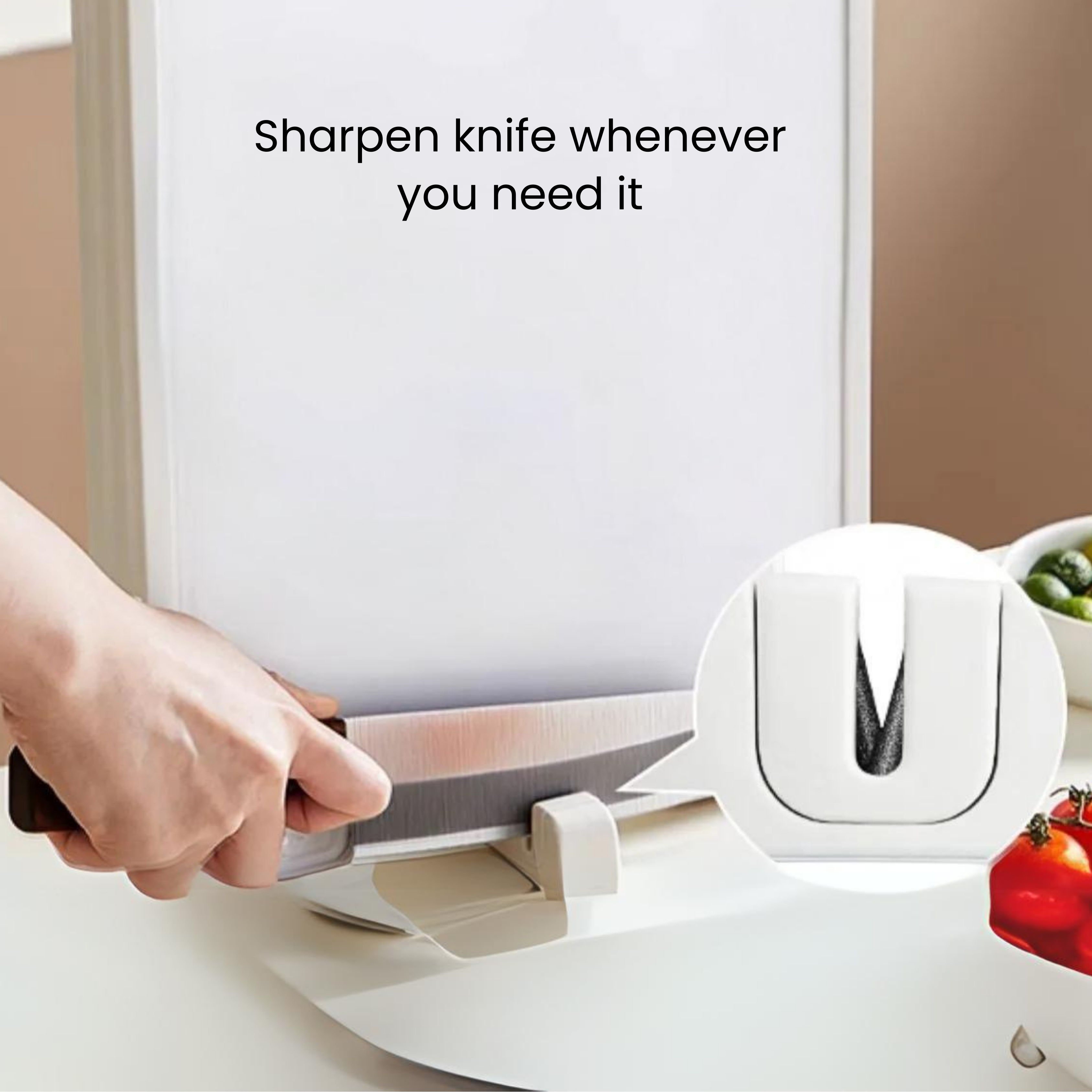 Euro Hauz™ FlexiCut Antibacterial Stainless Steel Chopping Board