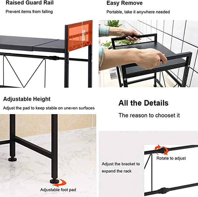 Japanese Style Space Saving Kitchen Rack