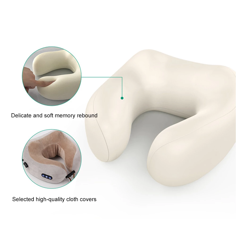 Relaxing Ergonomic Neck Pillow Massager