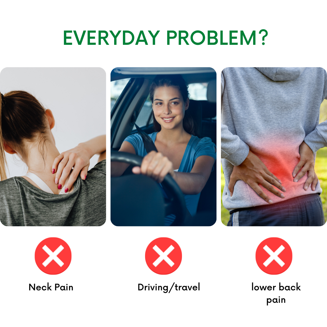 Relaxing Ergonomic Neck Pillow Massager