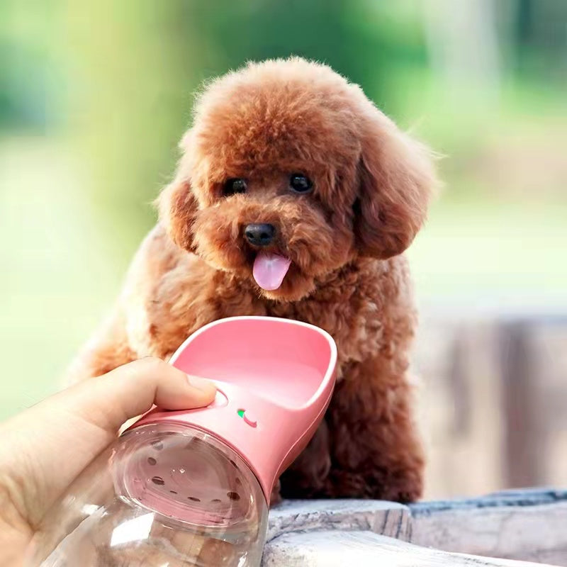 Portable Pet travel drinking bottle