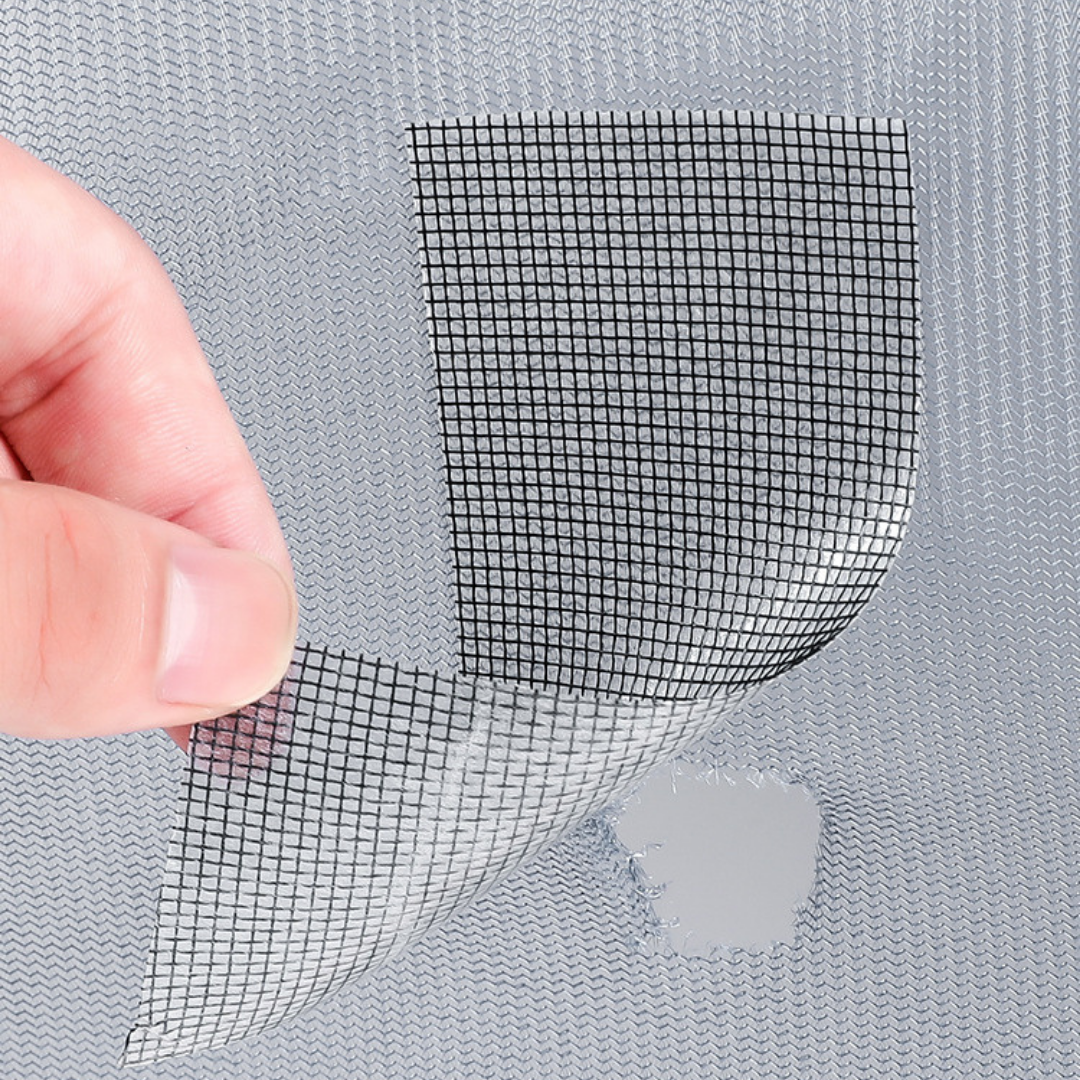 2M Screen Repair Tape Window Door Black Adhesive Sticker Mesh Roll Patch Tape