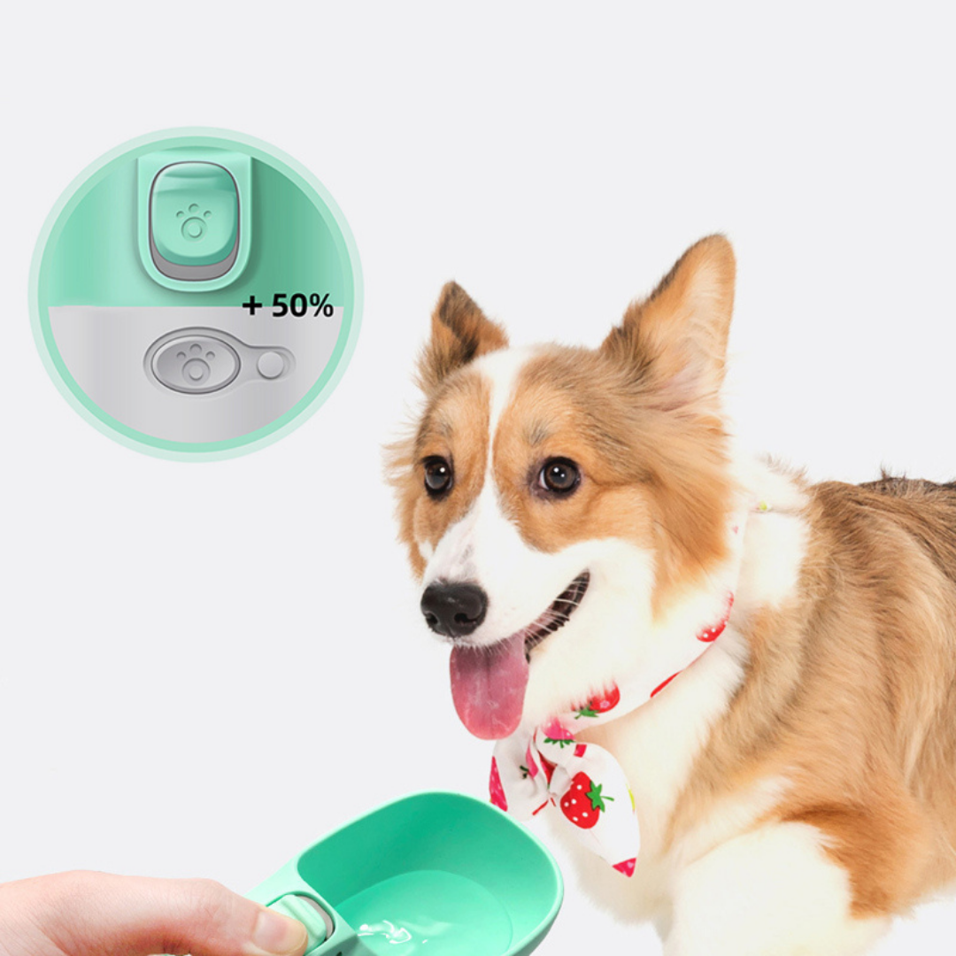 Portable Pet travel drinking bottle