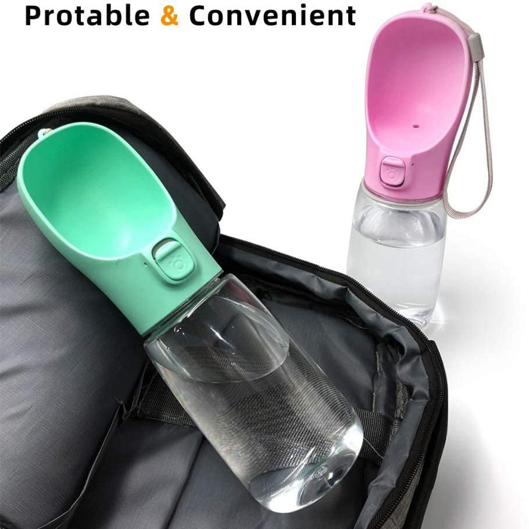 Portable Pet travel drinking bottle