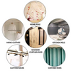 Load image into Gallery viewer, Punch-free tension rod shower Curtain Rod Adjustable Clothes Rack Telescopic Rod Hanger rod