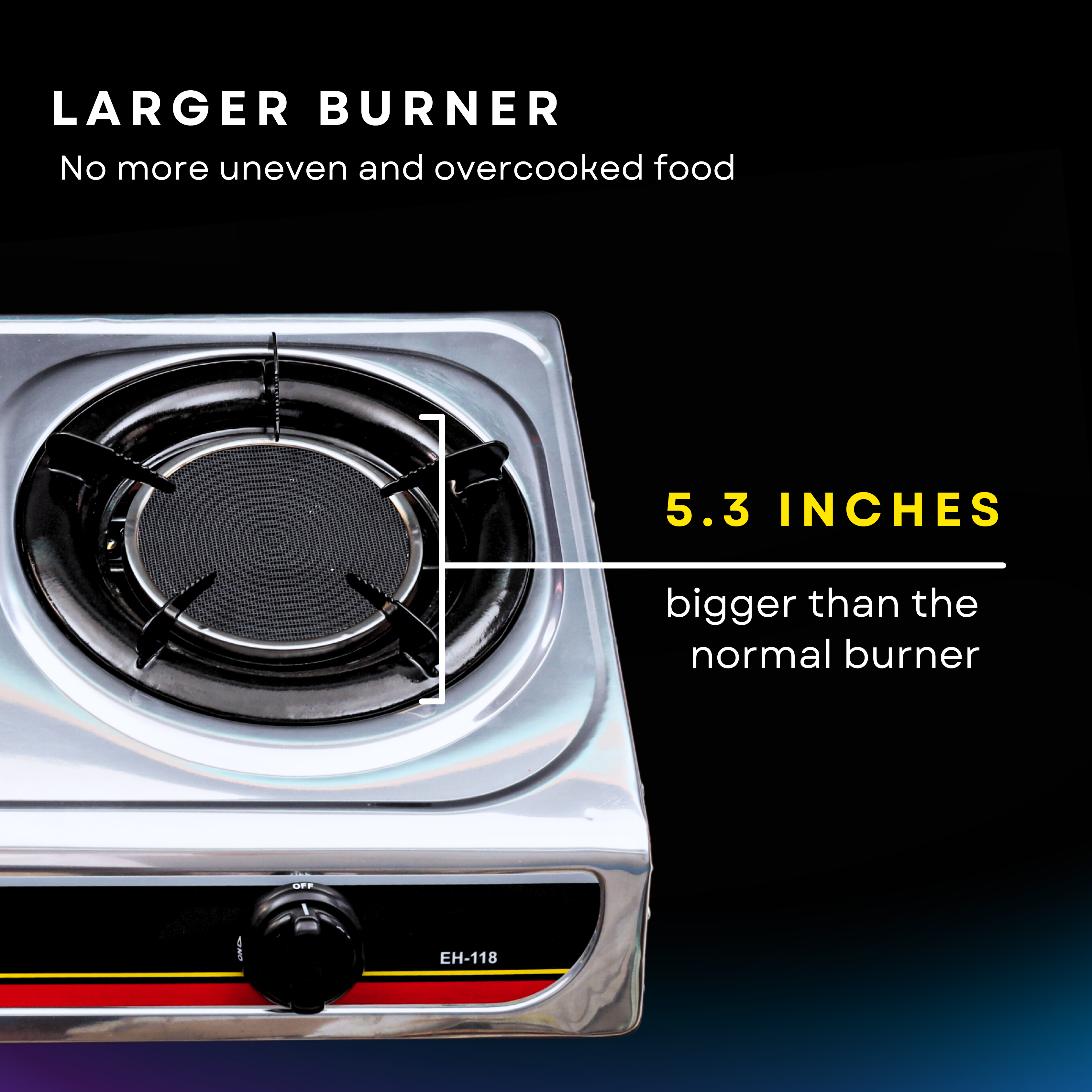 EuroHauz™ Infrared Gas Stove with FREEBIES