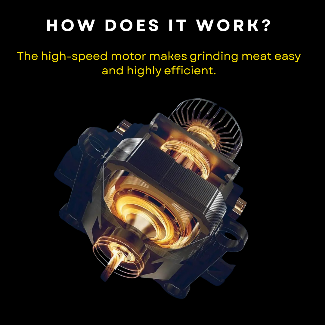 Eurohauz™️ Power Grinder with FREE 8pcs KNIFE SET