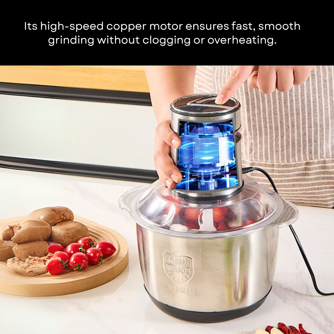 Eurohauz™️ Power Grinder with FREE 8pcs KNIFE SET
