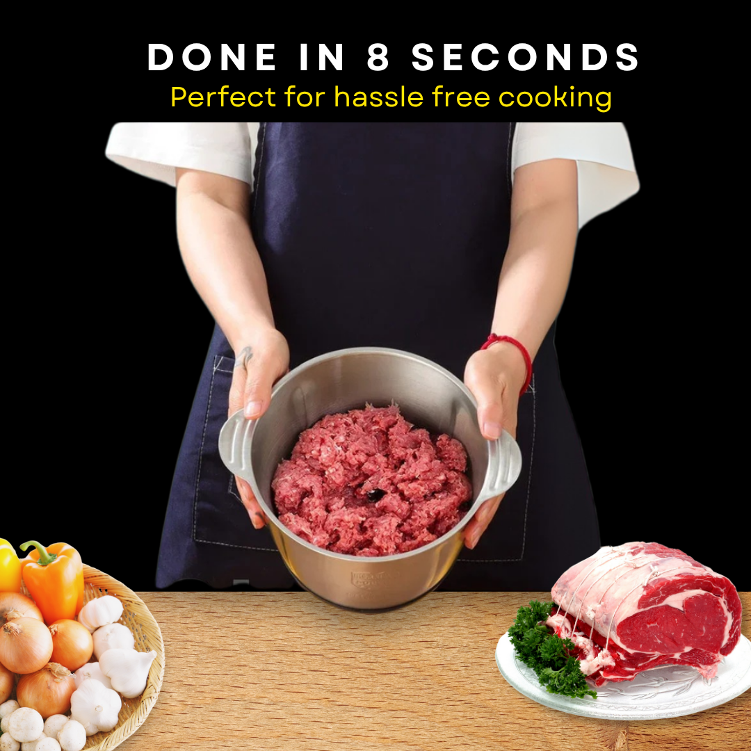 Eurohauz™️ Power Grinder with FREE 8pcs KNIFE SET