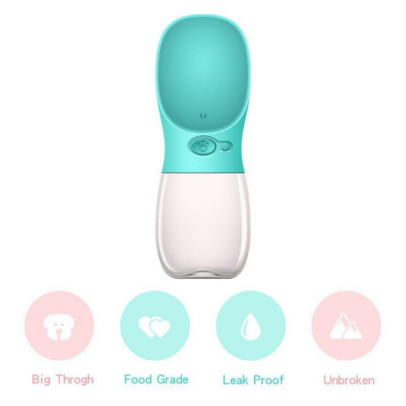 Portable Pet travel drinking bottle