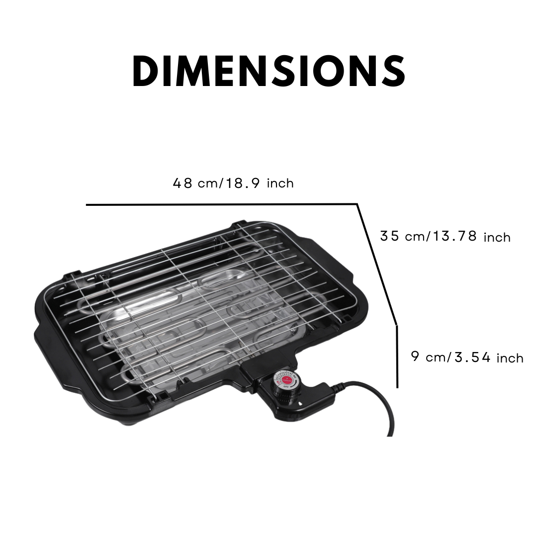 EuroHauz™ Smokeless Grill with FREE 8pcs KNIFE SET