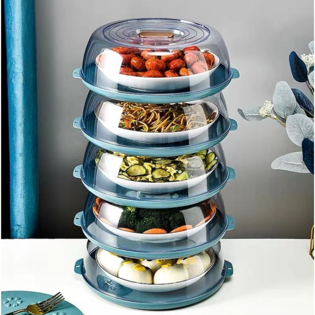 Japan Home Stackable Food Cover [5 Layers]