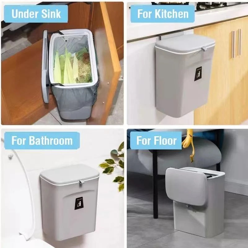 Wall Mounted Kitchen Waste Trash