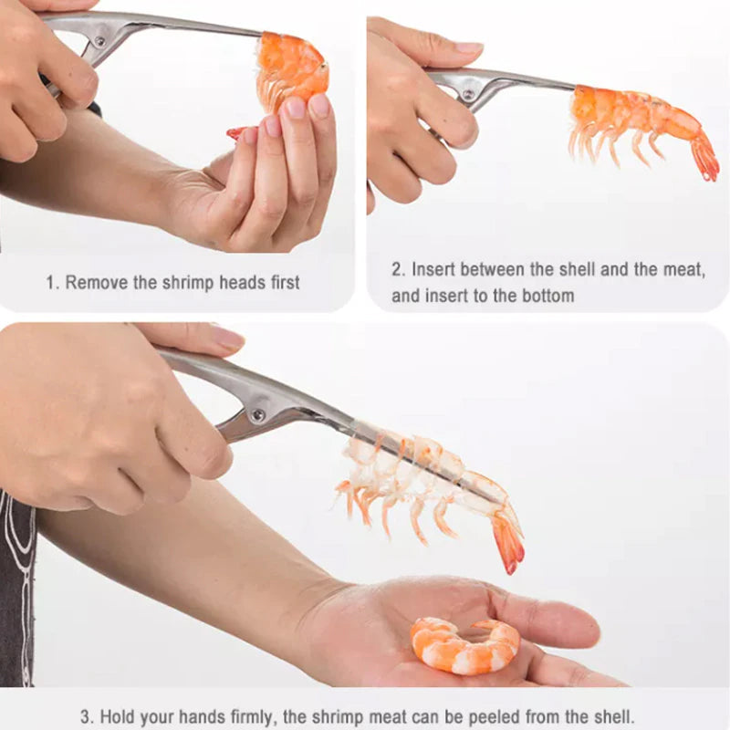 Japan's Best Quick and Easy Shrimp Peeler