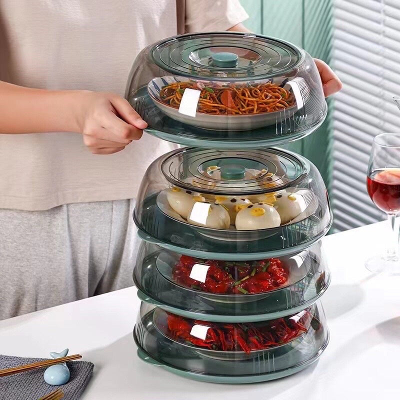 Japan Home Stackable Food Cover [5 Layers]